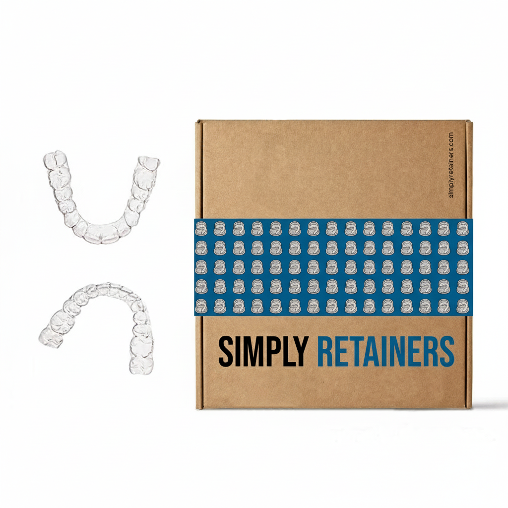 Custom Upper and Lower Retainer Set - Simply Retainers